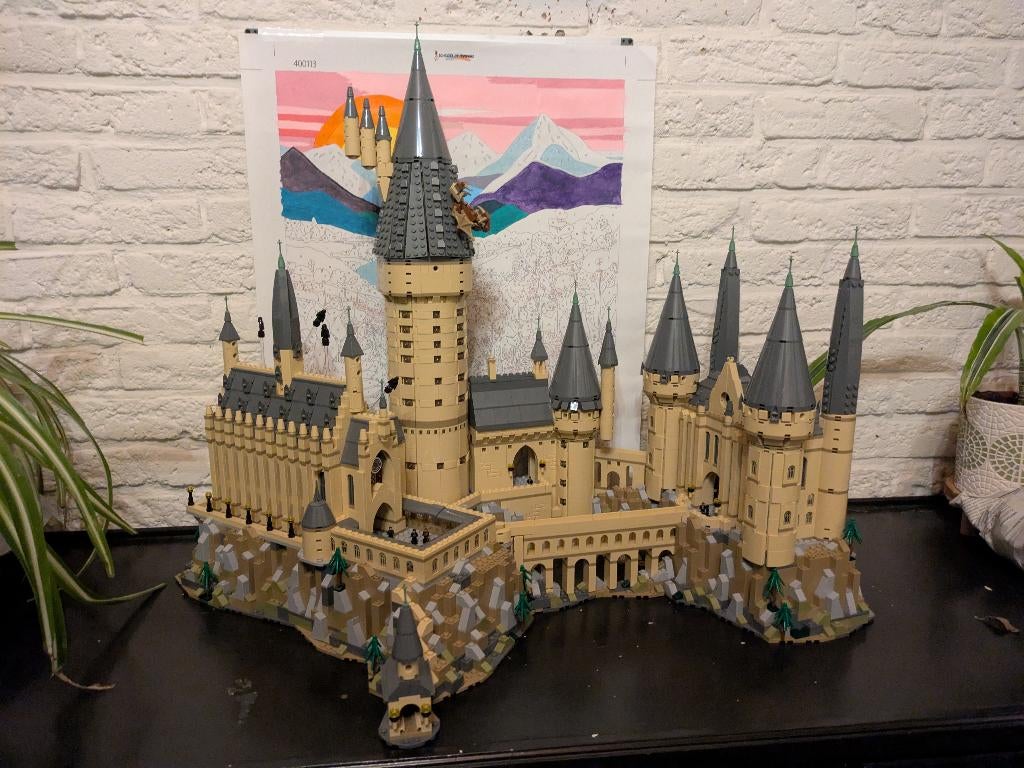Lego Harry Potter hogwarts kasteel 71043 compleet, Lego, Harry Potter, Ophalen of Verzenden, Zo goed als nieuw