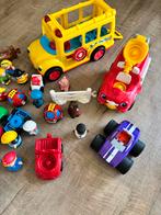 Grote set speelgoed met voertuigen en figuren, Ophalen of Verzenden, Gebruikt, Jongen of Meisje