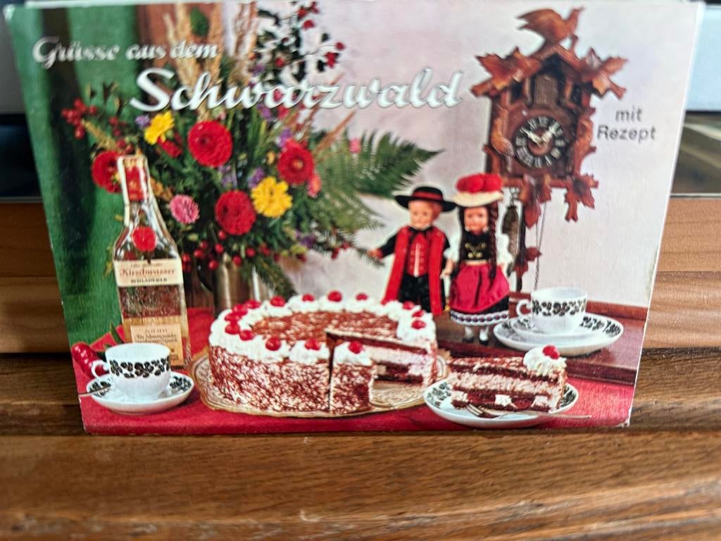 Ansichtkaart Grüß aus dem Schwarzwald - Gelopen, Ophalen of Verzenden, 1960 tot 1980, Gelopen, Frankrijk