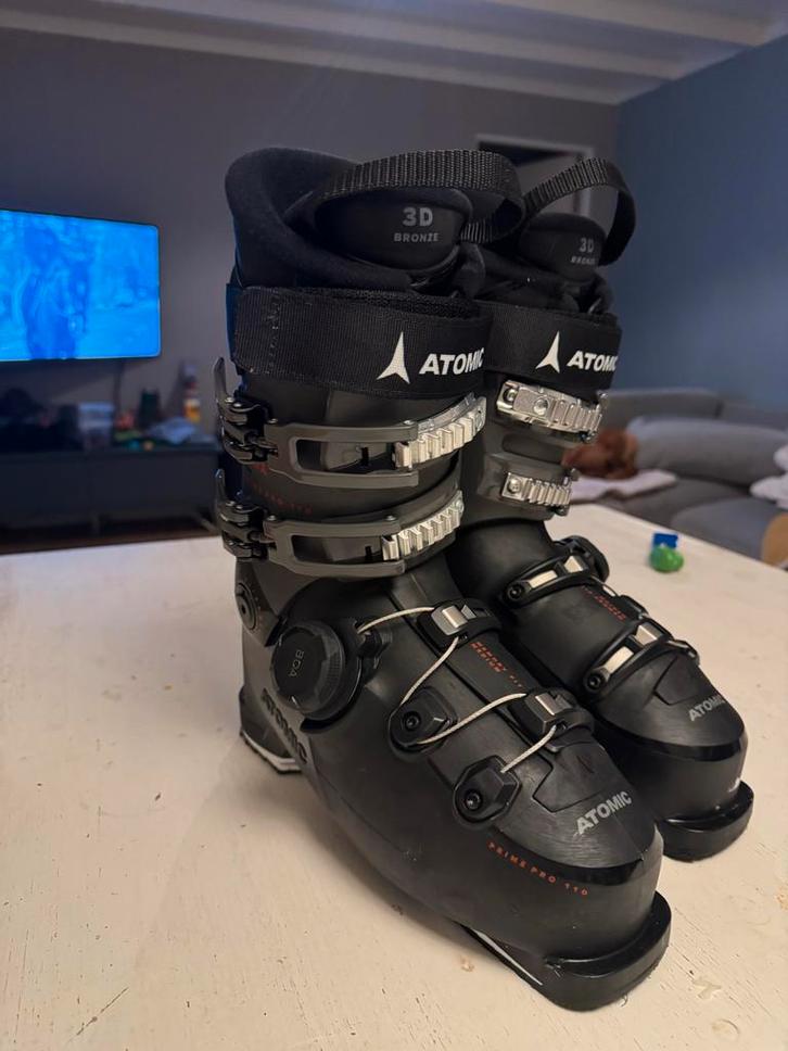 Atomic Hawx Prime Pro 110 Boa skischoenen maat 26/26,5, Sport en Fitness, Skiën en Langlaufen, Zo goed als nieuw, Schoenen, Skiën