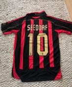 Seedorf AC Milan retro voetbalshirt maat S, Ophalen of Verzenden, Zo goed als nieuw, Shirt