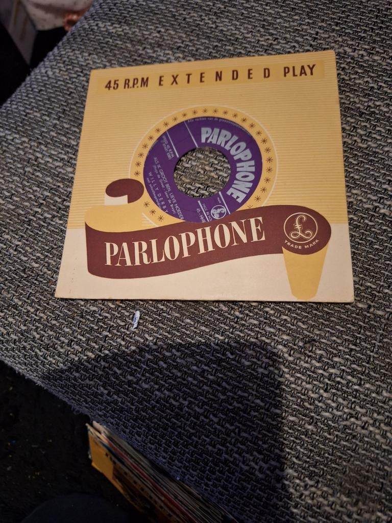 Willy Derby - Parlophone Single, Ophalen of Verzenden
