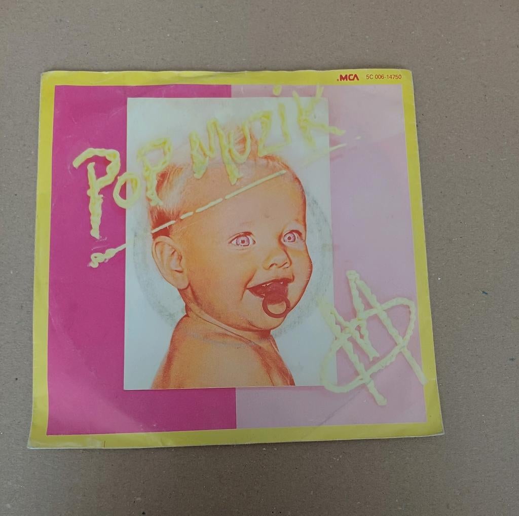 M - Popmuzik, Cd's en Dvd's, Vinyl Singles, Gebruikt, Single, Pop, 7 inch, Ophalen of Verzenden