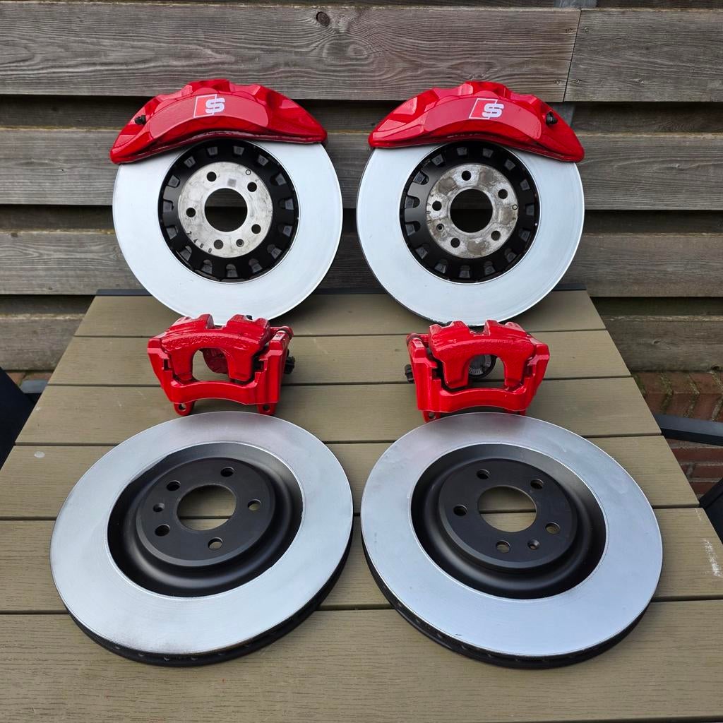 Audi Big Brake kit 375mm - Plug & Play remmenset, Ophalen of Verzenden, Gebruikt, Audi
