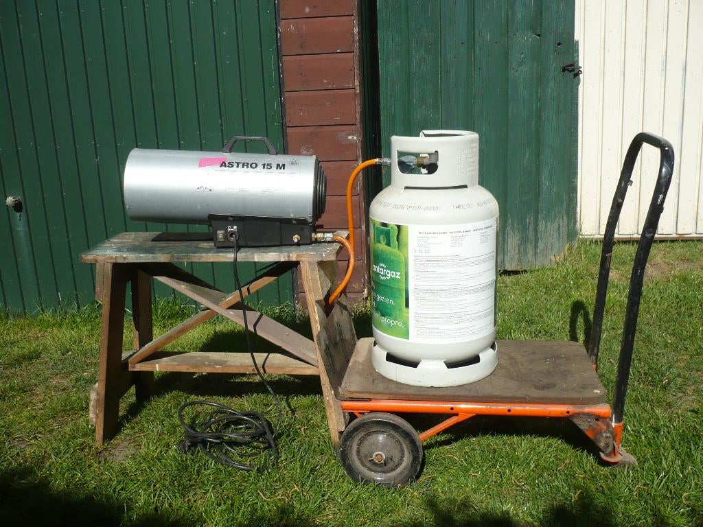 AXE Astro gasheater, Tuin en Terras, Ophalen