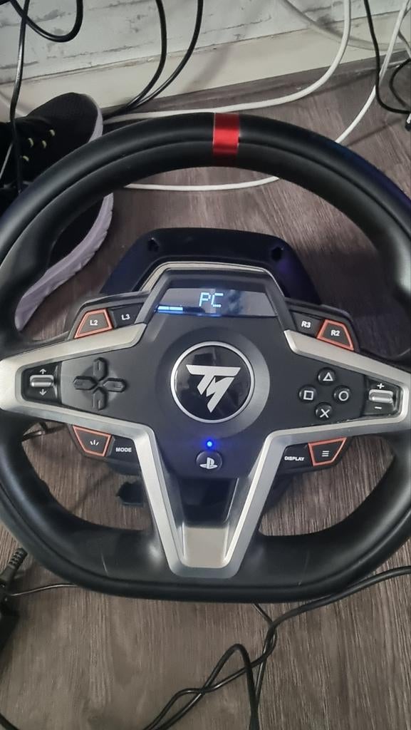 Thrustmaster T248-PS racestuur voor PlayStation en PC, Spelcomputers en Games, Spelcomputers | Sony PlayStation Consoles | Accessoires