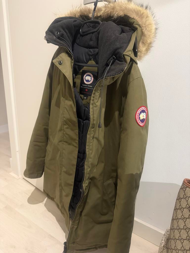 Canada Goose jas maat M, Kleding | Dames, Jassen | Winter, Gedragen, Maat 38/40 (M), Groen, Ophalen of Verzenden