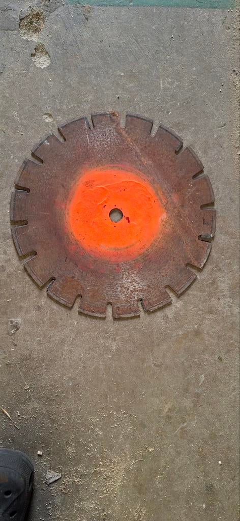 Diamant zaagblad 300mm, Ophalen, Gebruikt, 1000 watt of meer, Haakse handslijpmachine