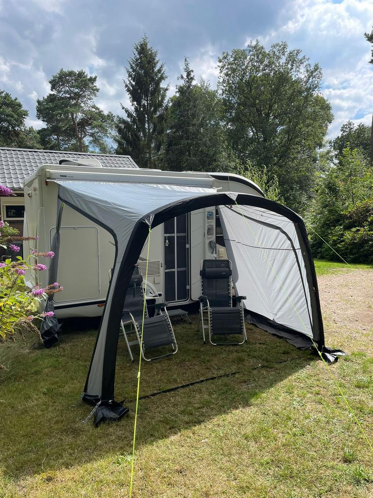 Opblaasbare tent 3m voor camper en caravan, Ophalen, Gebruikt