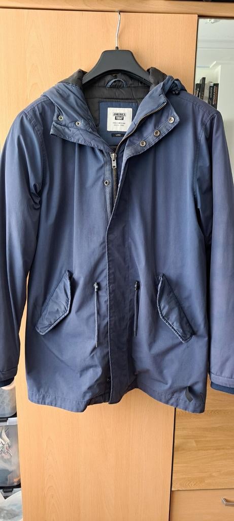 America Today heren winterjas - Maat L, Maat 52/54 (L), Blauw, Ophalen of Verzenden, Zo goed als nieuw