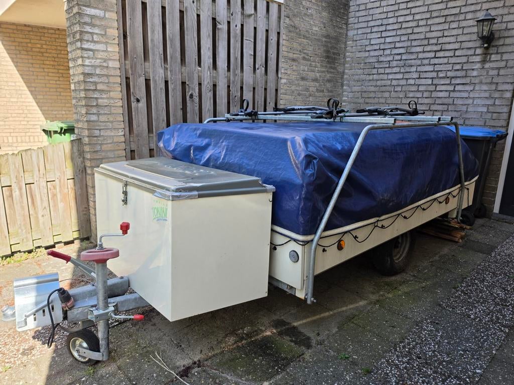 Vouwwagen jamet met fietsendragers, Ophalen of Verzenden, Gebruikt