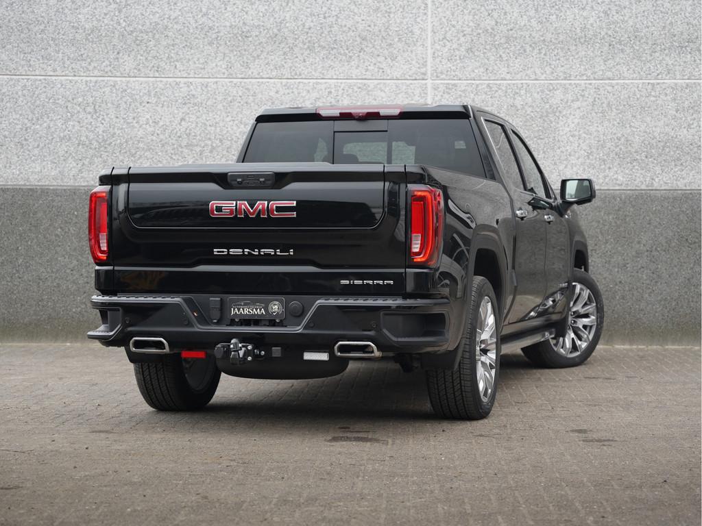 GMC Sierra 1500 Denali 6.2L V8 426pk |Adaptive Cruise |360 g, Auto's, GMC, Automaat, Zwart, Zwart, Bedrijf