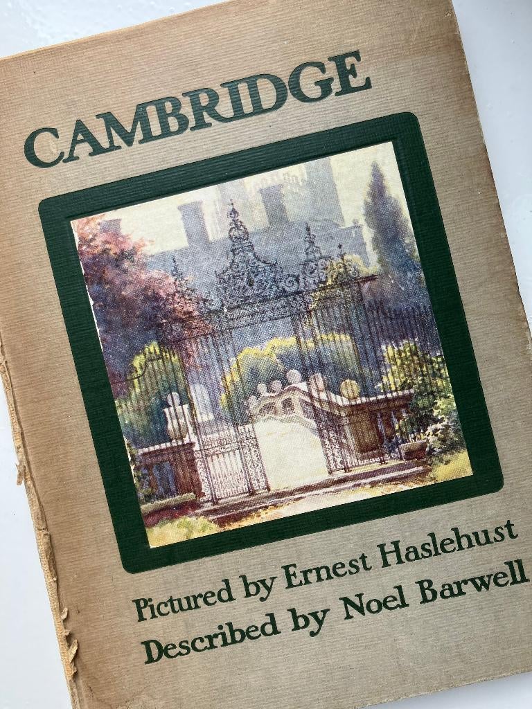 Noel Barwell, Cambridge, Verzenden, Europa, Reisgids of -boek, Noel Barwell