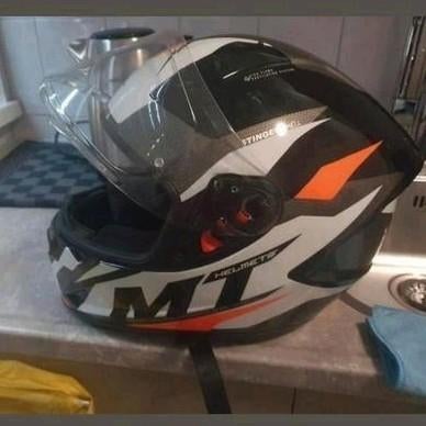 helm, Fietsen en Brommers, Brommerhelmen, Ophalen of Verzenden