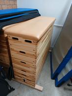 Janssen Fritsen Turnkast - Topkwaliteit!, Sport en Fitness, Turnen, Ophalen, Gebruikt, Bruin, Materiaal