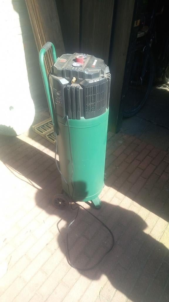 Parkside compressor, Ophalen