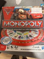 Monopoly Cars Bliksem McQueen Racebaan Spel, Hobby en Vrije tijd, Gezelschapsspellen | Bordspellen, Drie of vier spelers, Ophalen of Verzenden