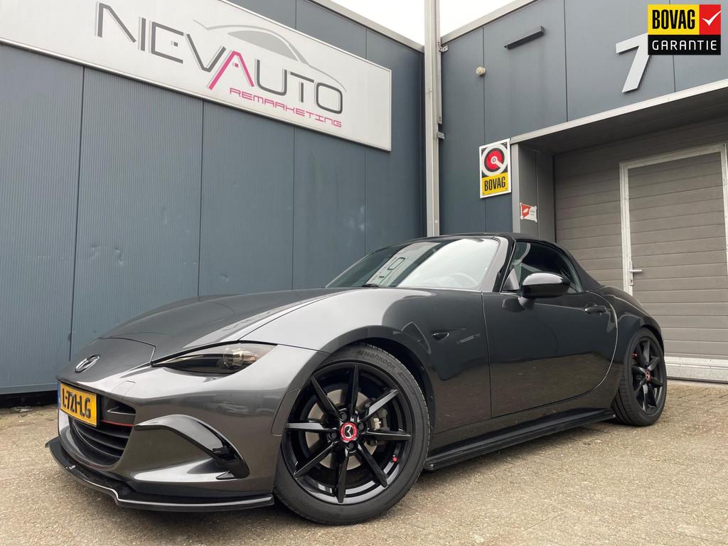 Mazda MX-5 2.0 SkyActiv-G 184PK LIMITED EDITION UNIEK, Auto's, Mazda, Achterwielaandrijving, 4 cilinders, Bedrijf, Handgeschakeld