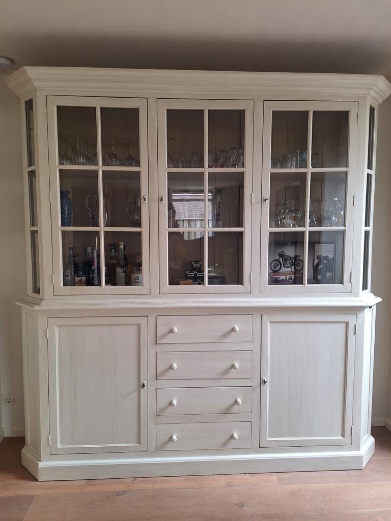 Buffetkast Basic line by Luc Meganck, Ophalen, Zo goed als nieuw, 25 tot 50 cm, 200 cm of meer