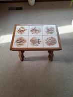 Uniek( jagers) bijzettafeltje., Huis en Inrichting, Tafels | Salontafels, Ophalen, 50 tot 100 cm, Rond, 50 tot 100 cm