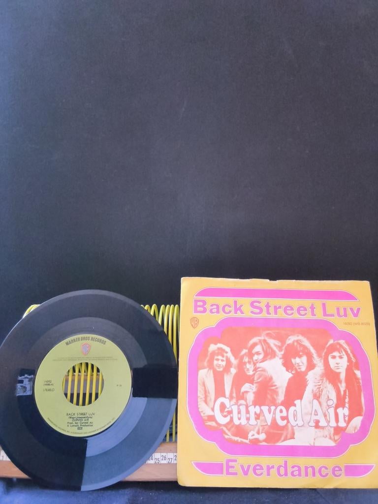 Curved Air. Back street luv. 7"vinyl. Vaste prijs €4., Cd's en Dvd's, Ophalen of Verzenden, Gebruikt, Overige formaten, Poprock