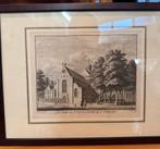 Antieke prent van de Janskerk in Utrecht (1744), Ophalen of Verzenden