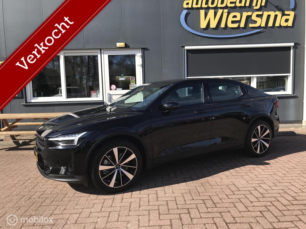 Polestar 2 Standard Range Single Motor 63kWh Trekhaak, Auto's, Polestar, Polestar 2, Gebruikt, Zwart, Origineel Nederlands