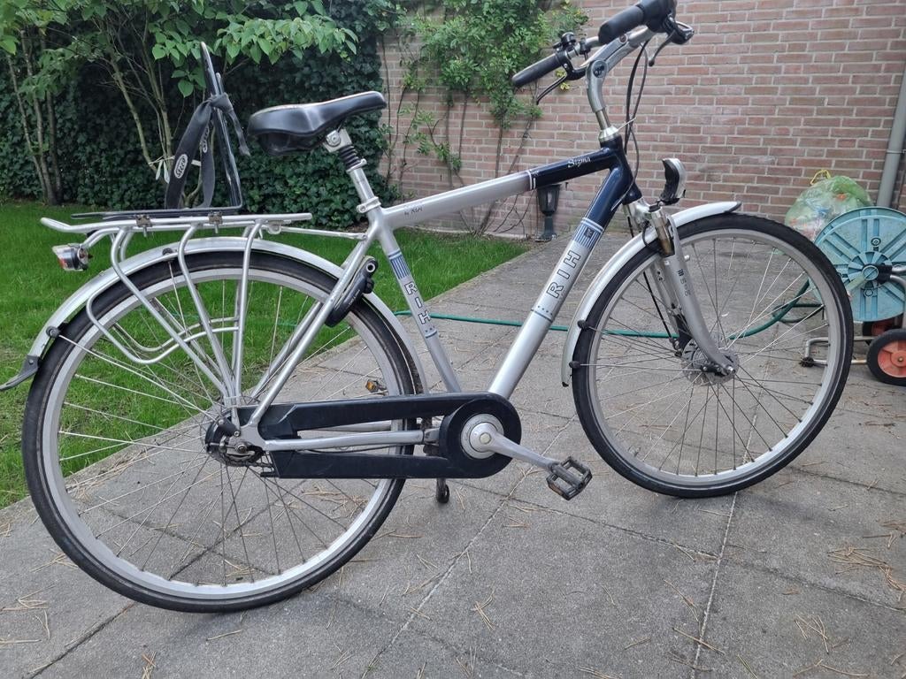 RIH Sigma blauw grijs 8 versnellingen maat 54, Fietsen en Brommers, Fietsen | Heren | Herenfietsen, Gebruikt, Versnellingen, 53 tot 57 cm