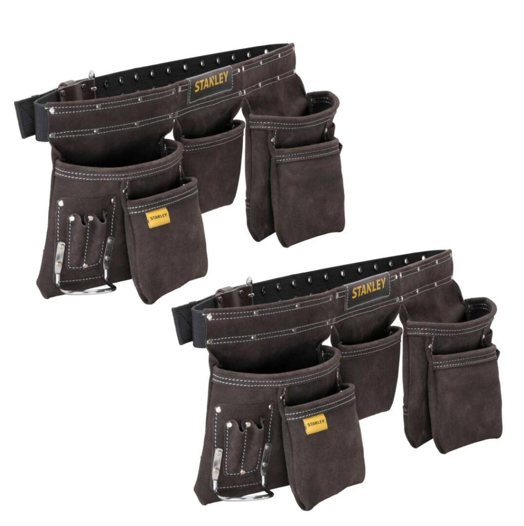 Stanley STST1-80113/2 2 x Dubbele Gereedschapsgordel |, Niet ingevuld, Niet ingevuld, Niet ingevuld