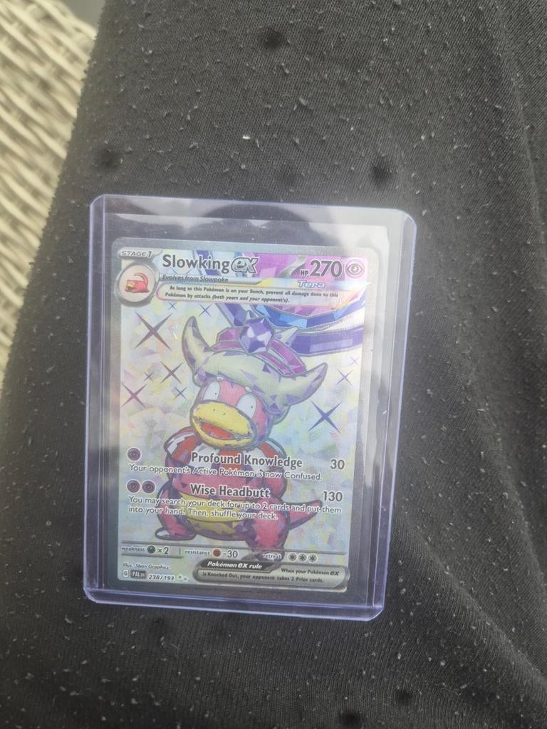 Slowking EX 238 paldea evolved, Ophalen of Verzenden, Zo goed als nieuw