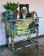 Bohostyle ladenkastje bohemian ibiza hippie shabby chic, Huis en Inrichting, Kasten | Ladekasten, Ophalen, Ibiza bohemian, 50 tot 100 cm