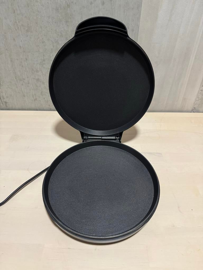 Crêpe/Pannenkoeken/pizzamaker - Zwart, Ophalen, Zo goed als nieuw