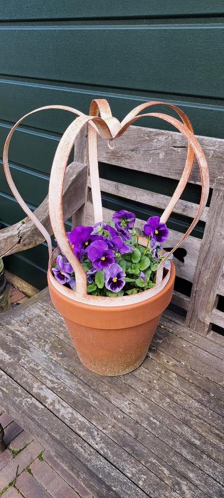 grote ijzeren kroon, tuindecoratie, Tuin en Terras, Ophalen of Verzenden