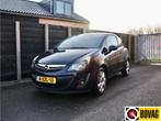 Opel Corsa 1.4-16V BlitZ NL-auto, A/C, cruise, navi, Voorwielaandrijving, Euro 5, 101 pk, Zwart