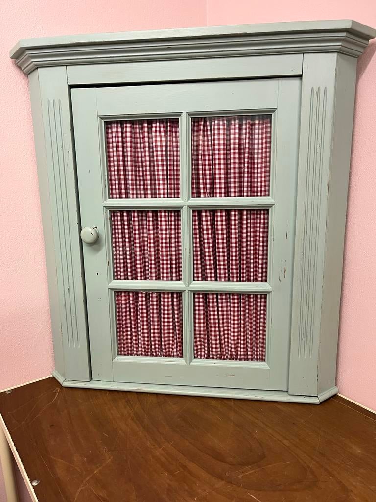 Leuk hoekkastje - Afmetingen op foto's - Alleen ophalen, Ophalen, Gebruikt