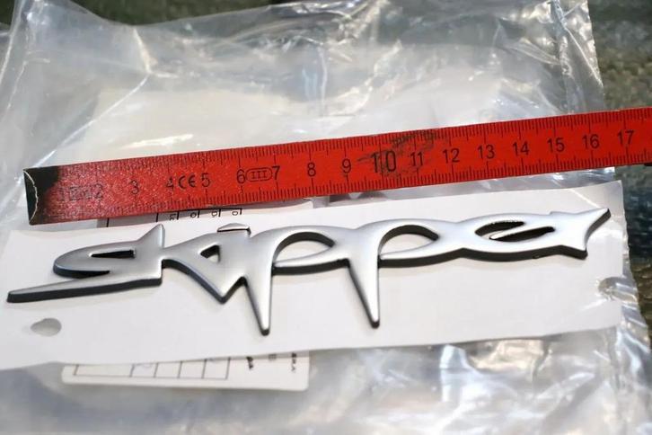 Gezocht! Skipper Lx embleem zijkant, Fietsen en Brommers, Brommeronderdelen | Scooters, Nieuw, Piaggio, Overige typen, Ophalen