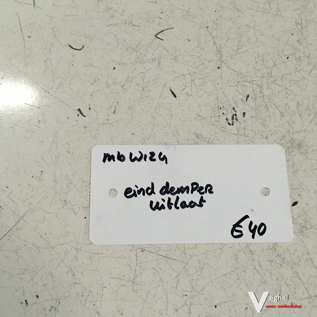 Mercedes w124 Einddemper, Ophalen, Gebruikt, -, -