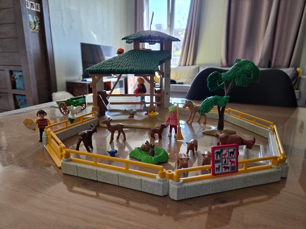 3243 playmobil kinderboerderij, Kinderen en Baby's, Speelgoed | Playmobil, Ophalen of Verzenden, Gebruikt, Complete set