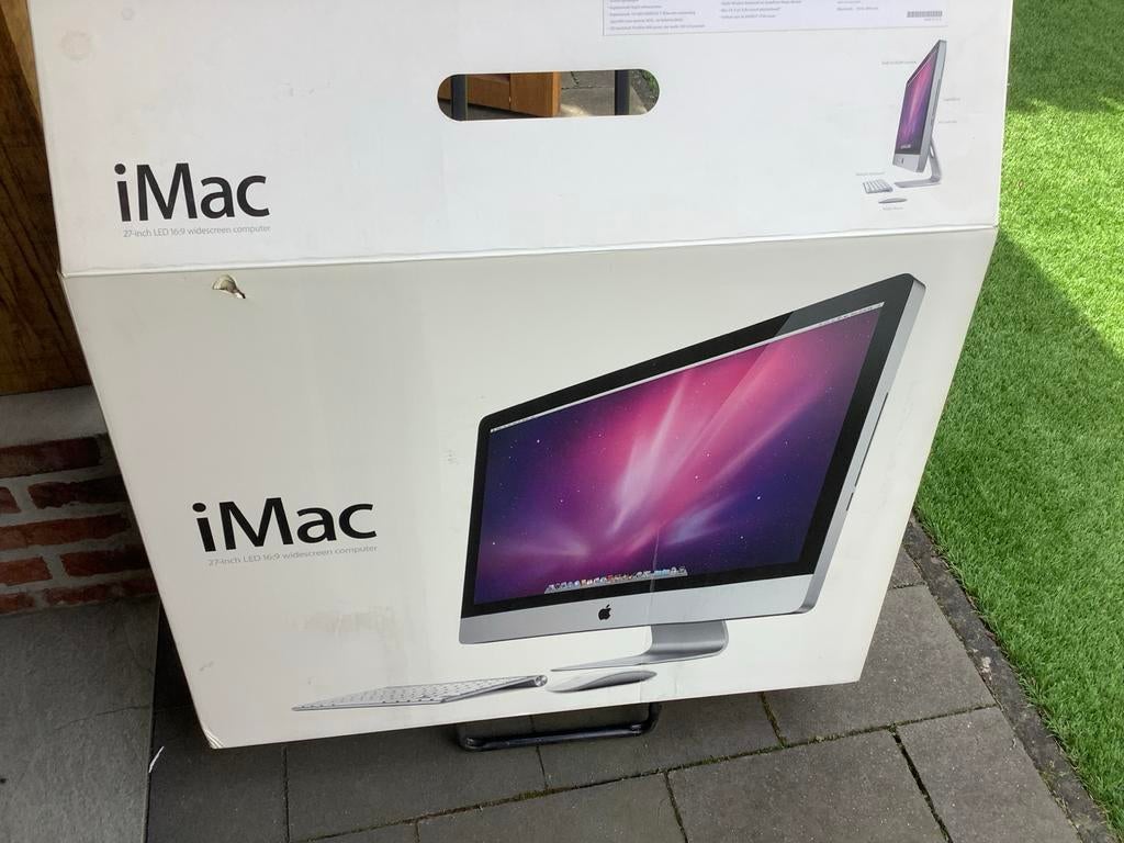 Apple iMac 27 inch met kapotte harde schijf, Computers en Software, Apple Desktops, Ophalen, IMac, Niet werkend, 27 inch