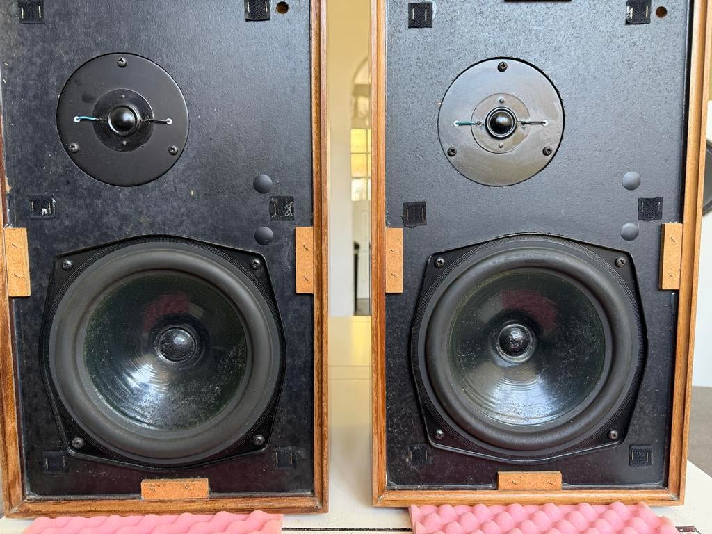 KEF Chorale SP1016 Speakers, Audio, Tv en Foto, Luidsprekers, Gebruikt, Minder dan 60 watt, Front, Rear of Stereo speakers, Ophalen