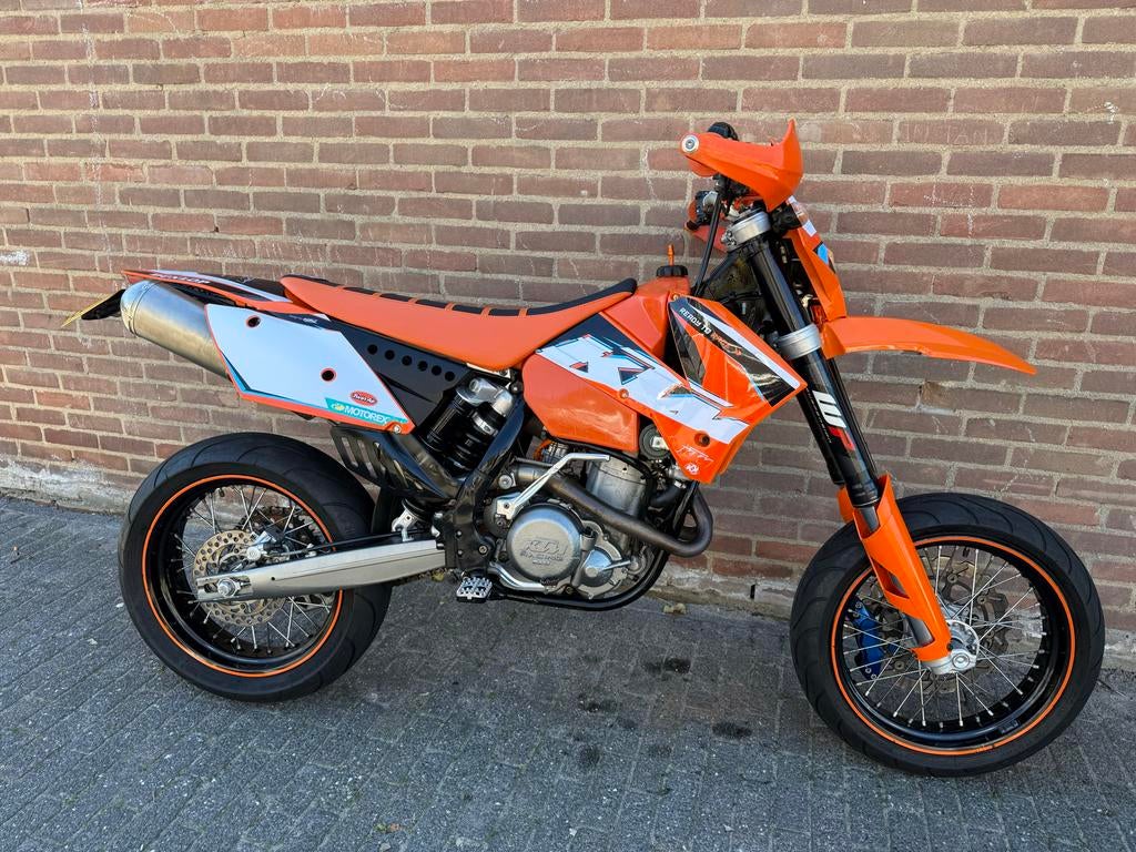 KTM 525 EXC Supermoto, Motoren, 525 cc, Sportuitlaat, Gebruikt, Particulier