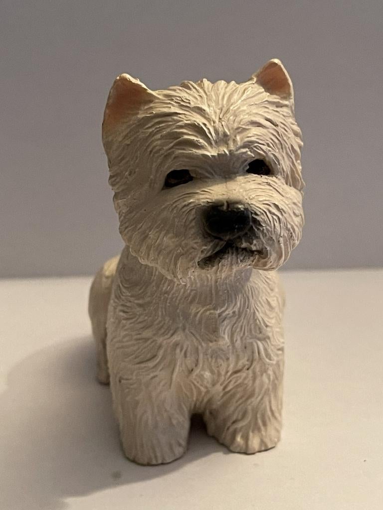 West Highland White Terrier beeldje, Ophalen of Verzenden, Zo goed als nieuw, Dier
