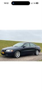 Volvo S60 2.4 D5  185 pk Geartronic 2008 Blauw, 1494 kg, Blauw, S60, Origineel Nederlands