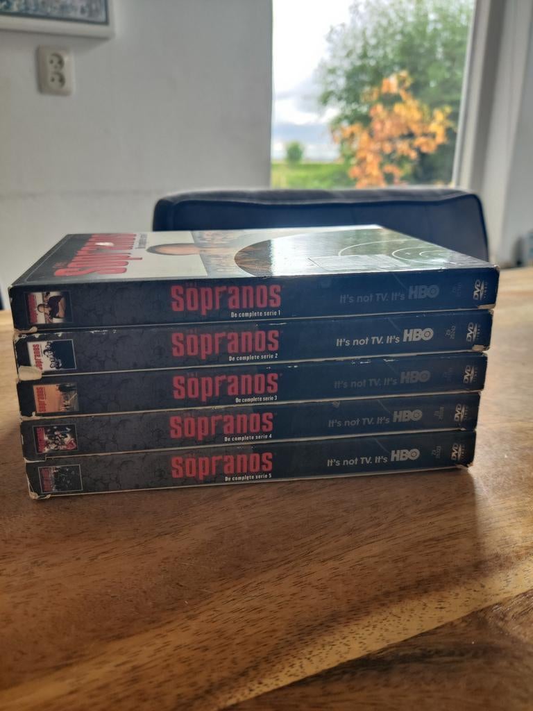 The Sopranos seizoen 1 t/m 5, Vanaf 12 jaar, Ophalen of Verzenden, Zo goed als nieuw