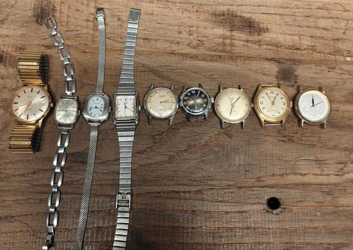 Automatische en mechanische horloges, Sieraden, Tassen en Uiterlijk, Horloges | Heren, Overige merken, Staal, Ophalen of Verzenden