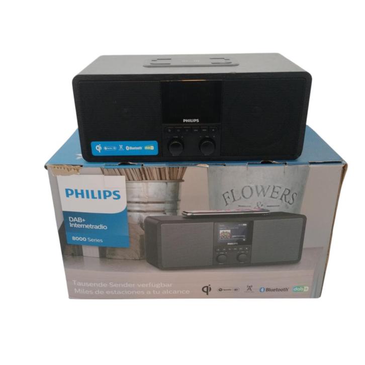 Philips TAR8805 DAB Internet Radio Zwart | B-Grade, Audio, Tv en Foto, Radio's, Gebruikt