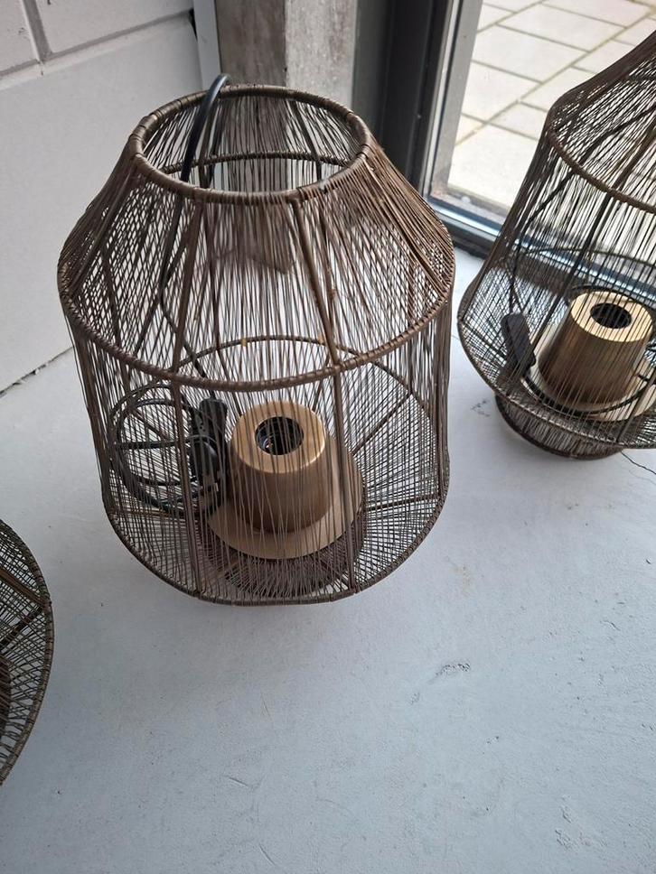 Light & Living draadlampen, Huis en Inrichting, Lampen | Hanglampen, Zo goed als nieuw, Minder dan 50 cm, Ophalen