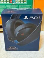 PS4 500 Million Limited Edition Gold Headset PlayStation 4-5, Ophalen of Verzenden, Zo goed als nieuw, PlayStation 4, Draadloos