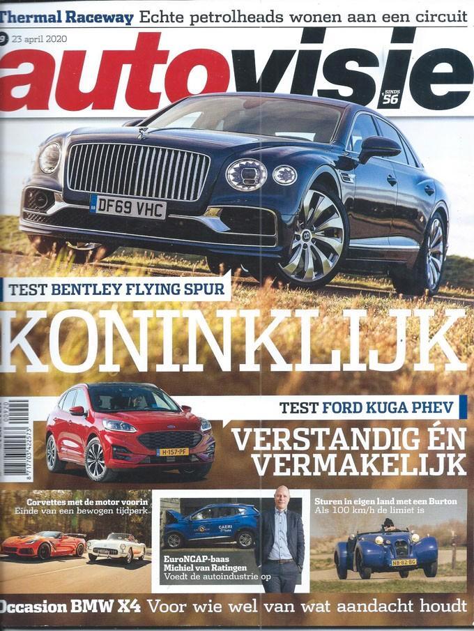 Autovisie 9 2020 : Audi RS6 - Chevrolet Corvette - BMW 530e, Boeken, Auto's | Folders en Tijdschriften, Gelezen, Algemeen, Ophalen of Verzenden