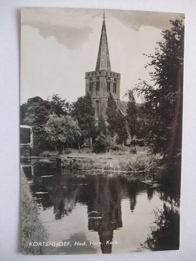 P197 Kortenhoef - Ned. Herv. Kerk - 1965, Verzamelen, Ansichtkaarten | Nederland, Verzenden, 1960 tot 1980, Ongelopen, Noord-Holland